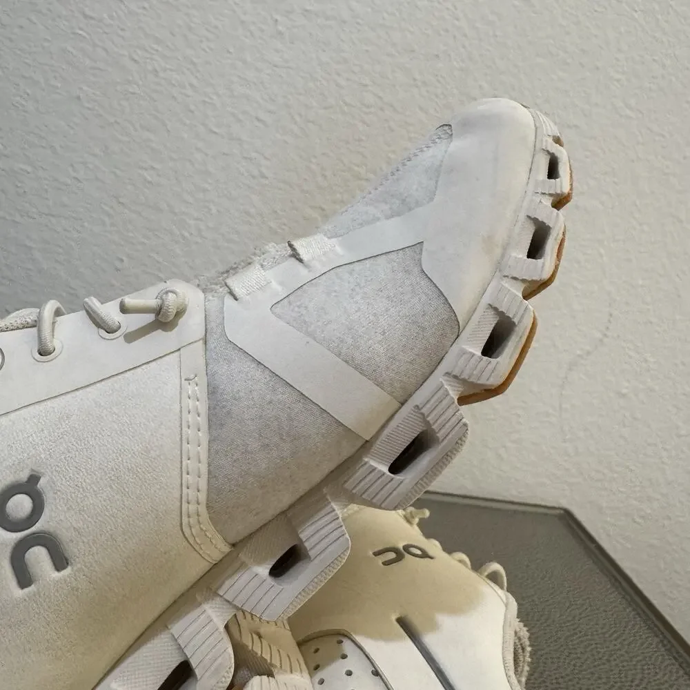 ON CLOUD TERRY WOMEN'S RUNNING SHOES SNEAKERS WHITE SIZE 8